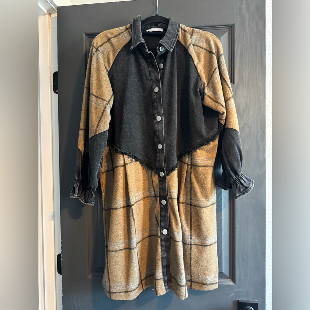 Western Plaid Dress